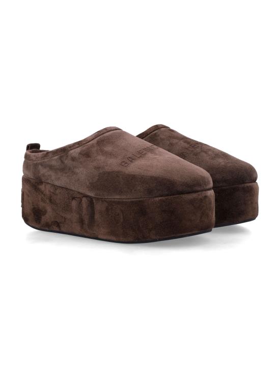 26FW 발렌시아가 알래스카 소프트 플랫폼 뮬 825258WBFC1 2929 LIGHT ESPRESSO - BALENCIAGA
