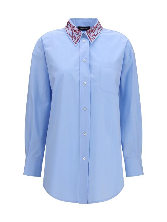 26FW 파비아나 필리피 셔츠 CAD216F416M269 VR4 LIGHT BLUE
