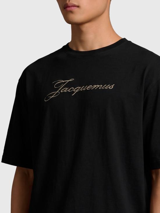 26FW 자크뮈스 반팔 티셔츠 TSM00639 BLACK - JACQUEMUS