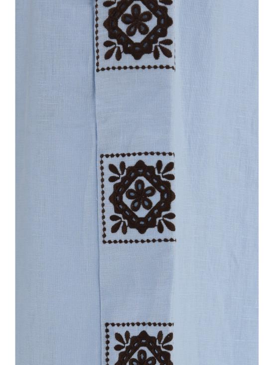 26FW 알레메 스트레이트 팬츠 7421P PALEBLUE LIGHT BLUE - ALEMAIS