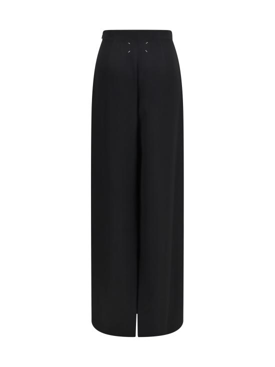 26FW 마르지엘라 스트레이트 팬츠 S29MI0015M35859 900 BLACK - MAISON MARGIELA