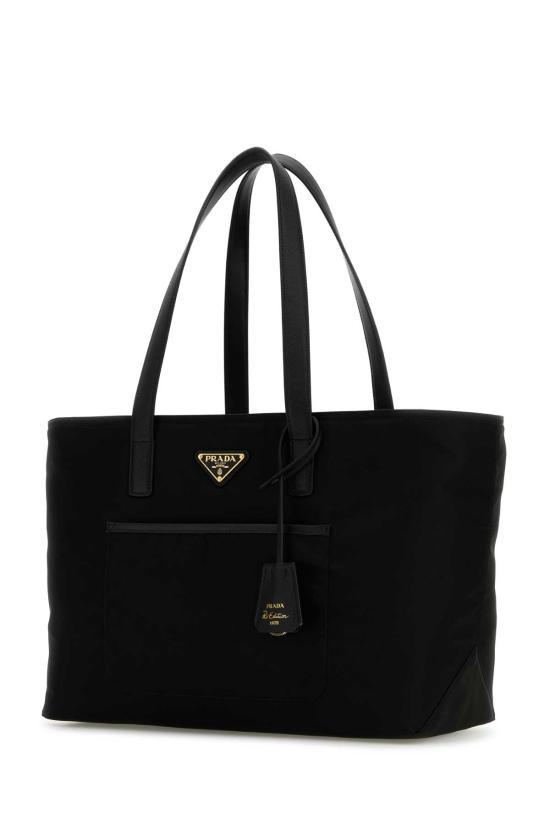 26FW 프라다 리에디션 1978 리나일론 사피아노 레더 토트백 1BG555R064 F0002 NERO - PRADA