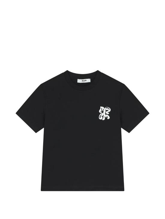 26SS [키즈] 엠에스지엠 티셔츠 S6MSJBTH257 110 NERO