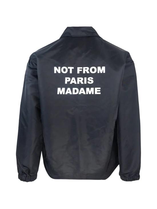 26FW 드롤드무슈 봄버 자켓 PERM JT183 PA014 BL BL BLACK - DROLE DE MONSIEUR
