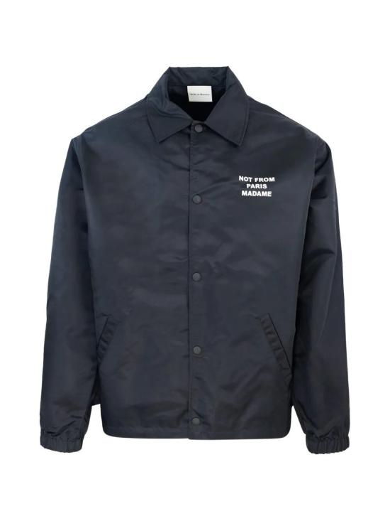26FW 드롤드무슈 봄버 자켓 PERM JT183 PA014 BL BL BLACK - DROLE DE MONSIEUR