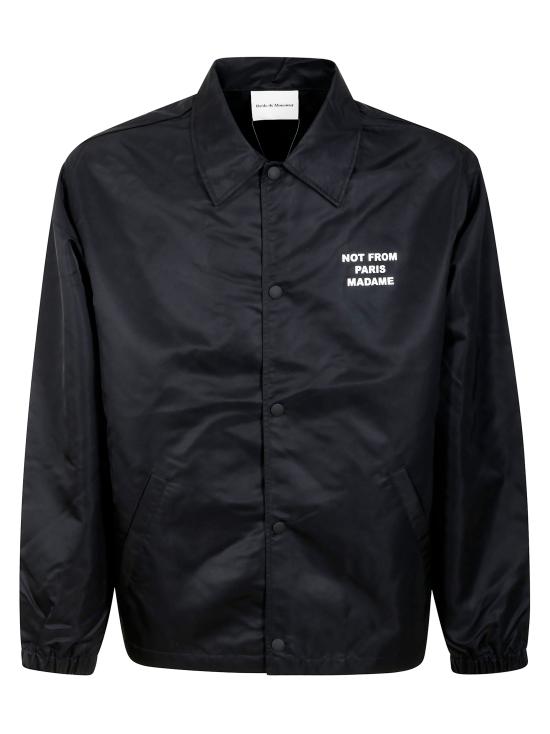26FW 드롤드무슈 봄버 자켓 PERM JT183 PA014 BL BL BLACK