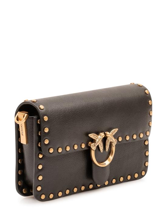 26FW 핑코 크로스백 107345A2JG Z99Q NERO ANTIQUE GOLD - PINKO