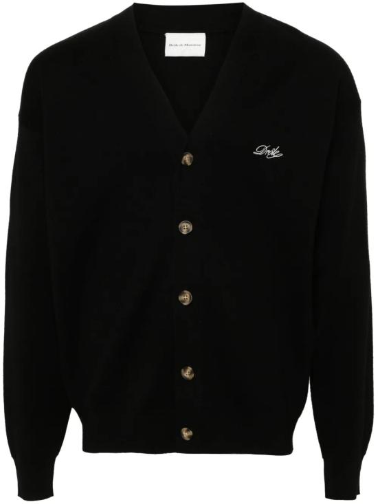 26FW 드롤드무슈 가디건 PERM CA123 WO007 BL BL BLACK