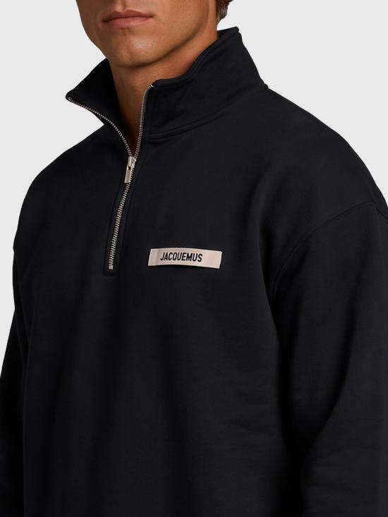 26FW 자크뮈스 긴팔 티셔츠 SSM00313 BLACK - JACQUEMUS