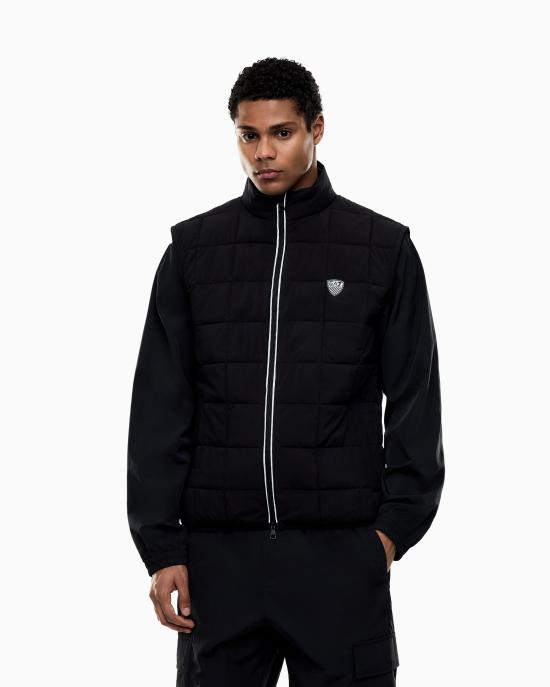 26FW 엠포리오 아르마니 베스트 7M001512 AF21509 UC001 Black - EMPORIO ARMANI