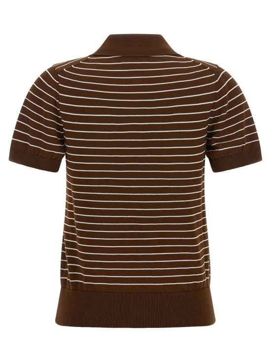 26FW 아페쎄 폴로 티셔츠 COHLPF23509TCA Brown - A.P.C.