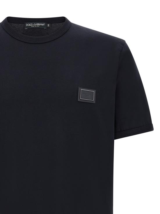 26FW 돌체앤가바나 반팔 티셔츠 G8PV1TG7Q1QB0665 Blue - DOLCE & GABBANA