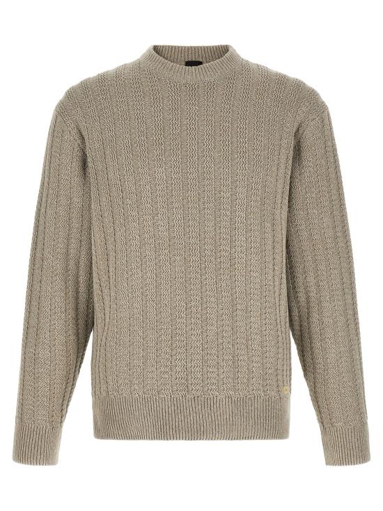 26FW 휴고보스 스웨터 50565119271 Beige