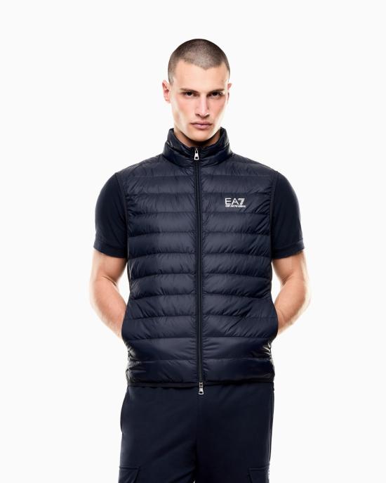 26FW 엠포리오 아르마니 베스트 8NPQ06 PNGPZ 1562 Blue - EMPORIO ARMANI
