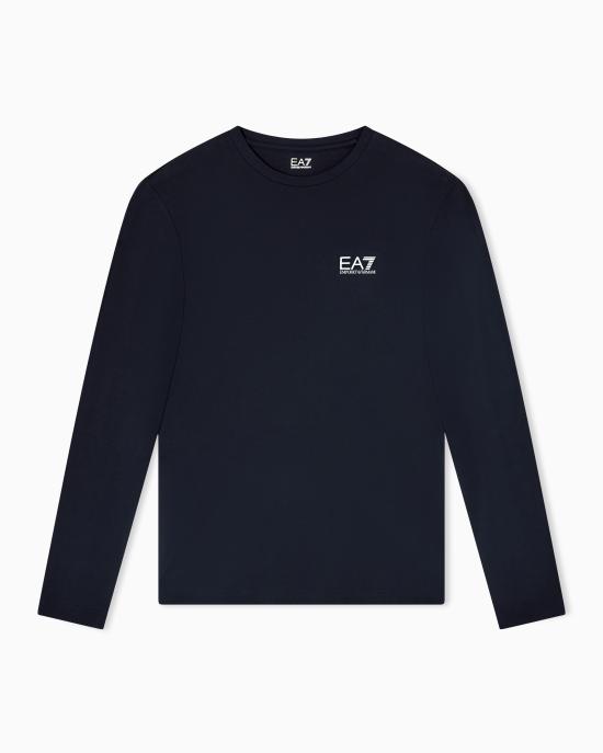 26FW 엠포리오 아르마니 긴팔 티셔츠 8NPT28 PJVQZ 1562 Blue