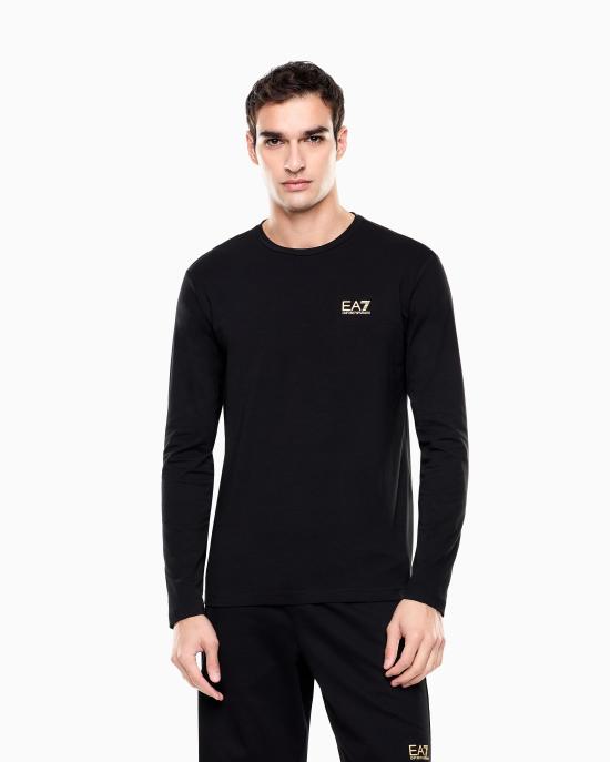 26FW 엠포리오 아르마니 긴팔 티셔츠 8NPT28 PJVQZ 0208 Black - EMPORIO ARMANI