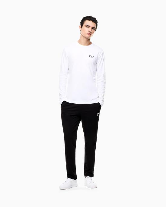 26FW 엠포리오 아르마니 긴팔 티셔츠 8NPT28 PJVQZ 1100 White - EMPORIO ARMANI