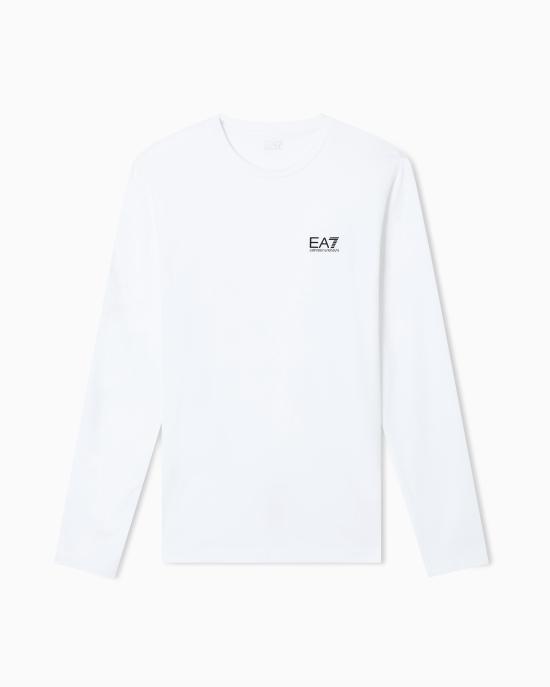 26FW 엠포리오 아르마니 긴팔 티셔츠 8NPT28 PJVQZ 1100 White