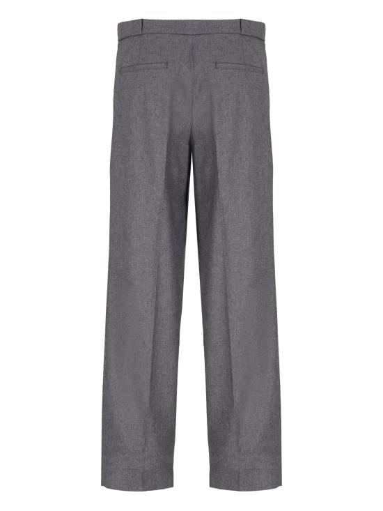 25FW 라니우스 스트레이트 팬츠 F5LAMAKT277 101 MELANGE GRAY - LANEUS
