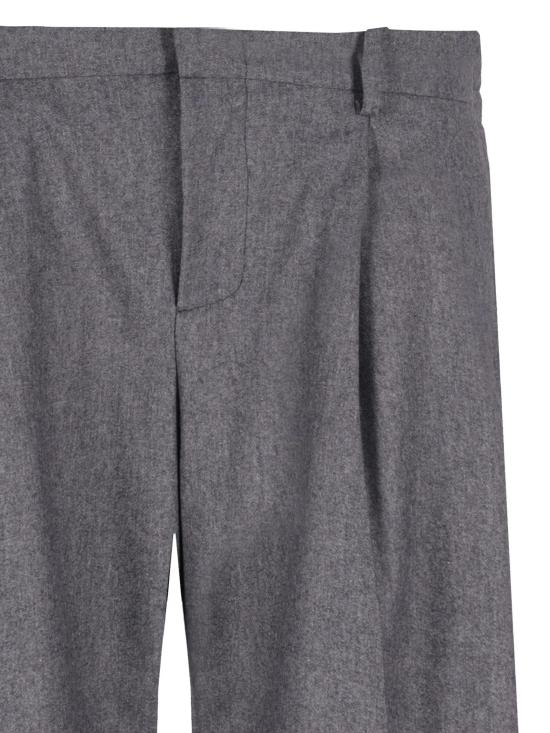 25FW 라니우스 스트레이트 팬츠 F5LAMAKT277 101 MELANGE GRAY - LANEUS