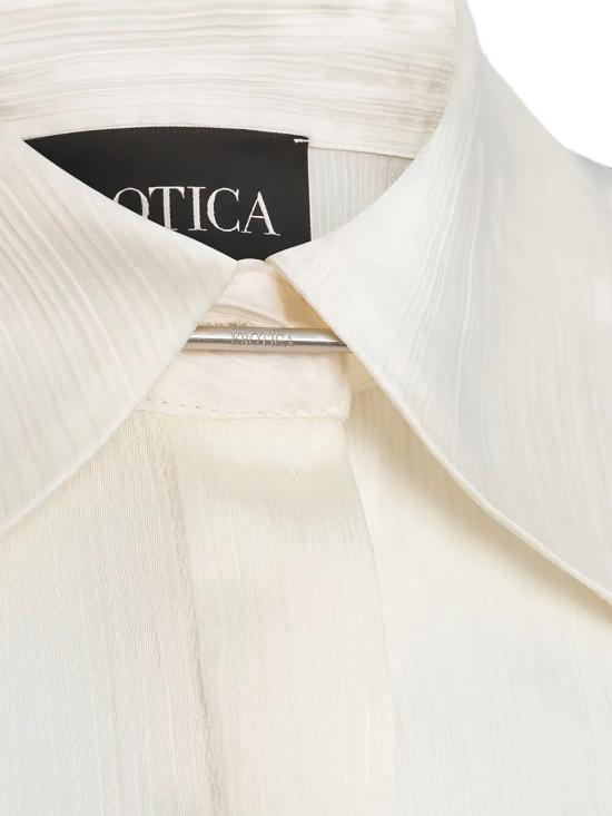 26FW 돈답 셔츠 DC526 OF0205D XXX 001 LATTE - DONDUP