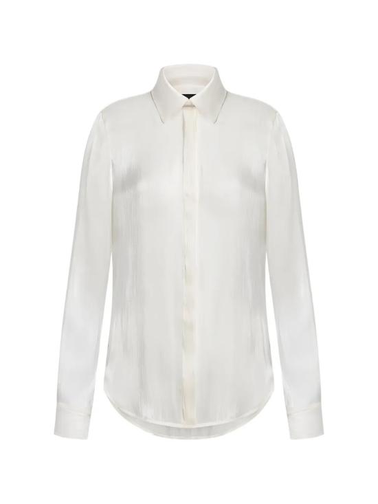 26FW 돈답 셔츠 DC526 OF0205D XXX 001 LATTE - DONDUP