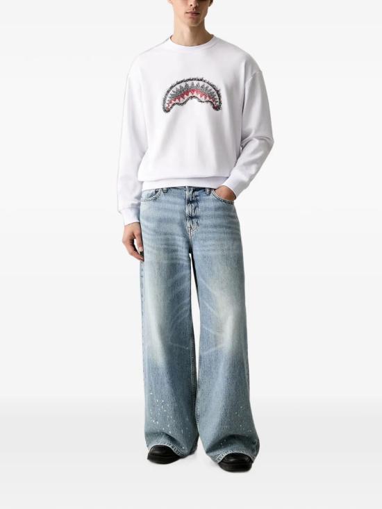 26SS 스프레이그라운드 후드 티셔츠 SP863EWHT WHITE - SPRAYGROUND