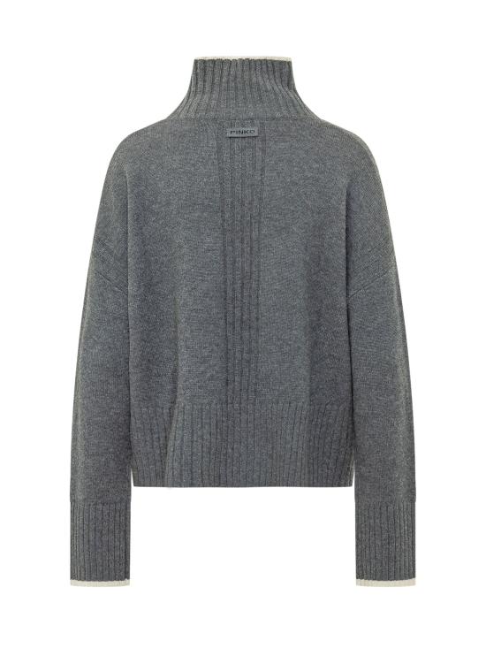 26FW 핑코 스웨터 105446A3G1 I76 GRIGIO CORVO - PINKO