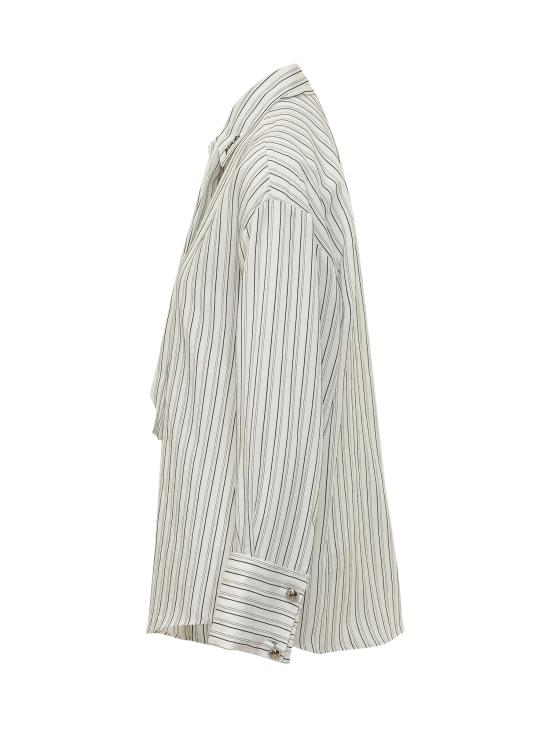 26FW 핑코 셔츠 107482A33Q ZZ1 BIANCO NERO - PINKO