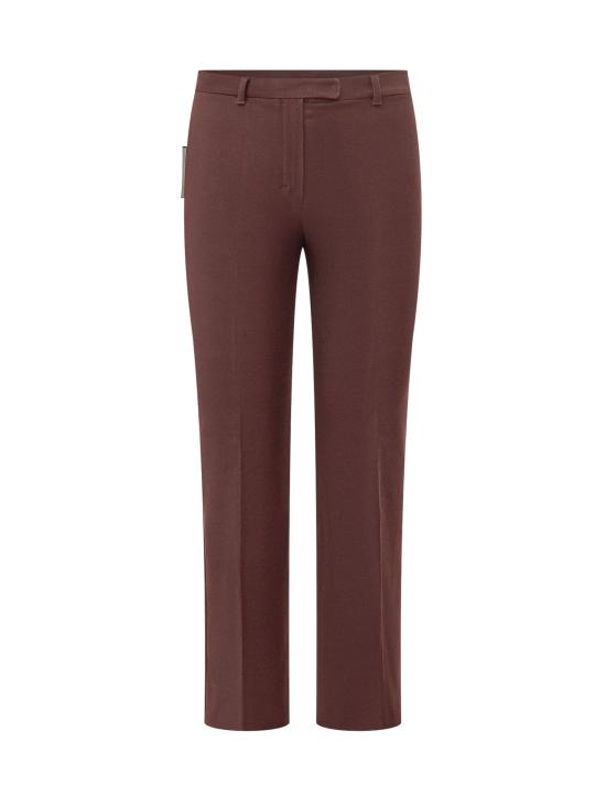 26FW 에스막스마라 스트레이트 팬츠 2629136041600 006 DARK RUBY