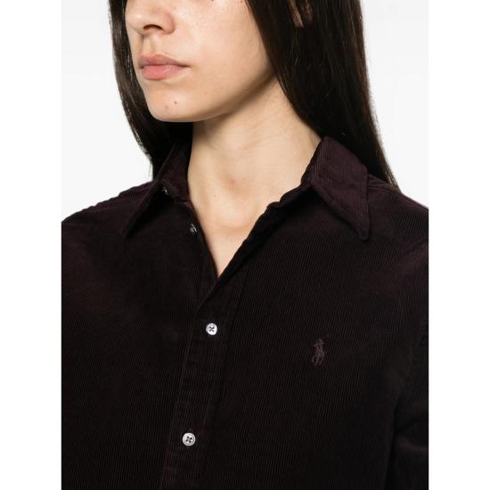 26FW 랄프 로렌 셔츠 211A93203012 MIDME PURPLE - RALPH LAUREN