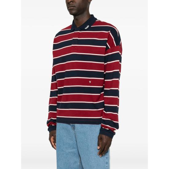 26FW 루드 폴로 티셔츠 RHPF26PO02212 C314 RED BLUE - RHUDE