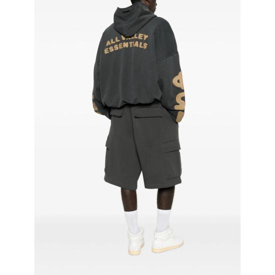 26FW 피어오브갓 후드 티셔츠 RW00388 WIGRE GREY - FEAR OF GOD