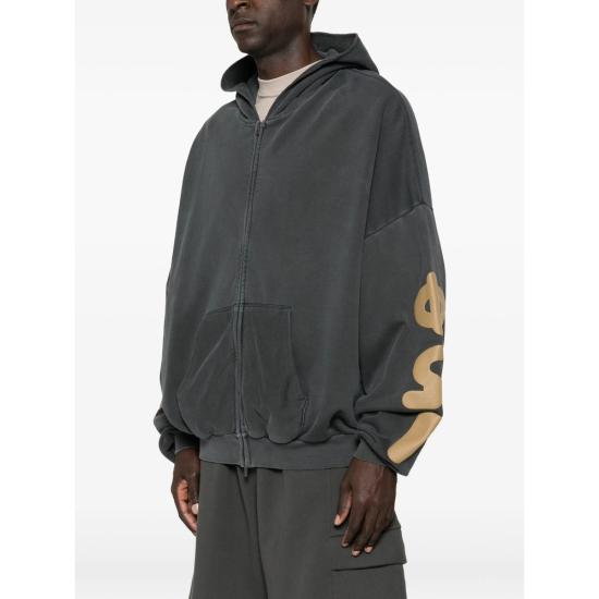 26FW 피어오브갓 후드 티셔츠 RW00388 WIGRE GREY - FEAR OF GOD