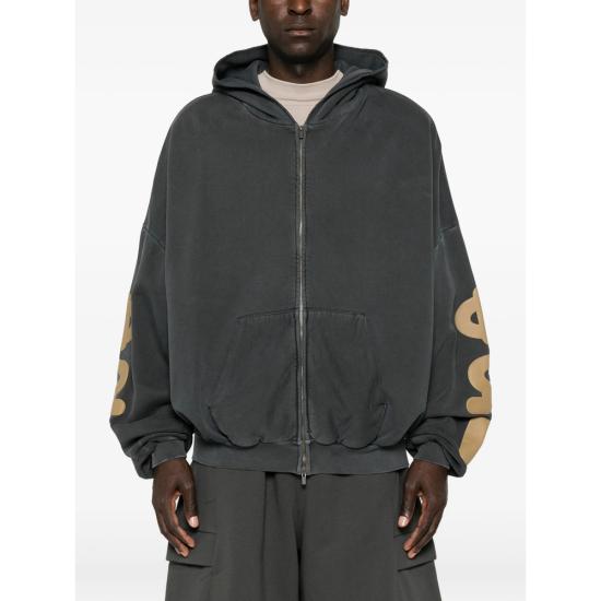 26FW 피어오브갓 후드 티셔츠 RW00388 WIGRE GREY - FEAR OF GOD