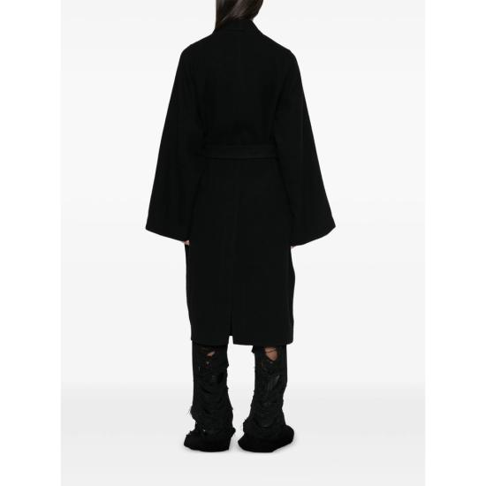 26FW 릭 오웬스 코트 RP02F5901 WBD 09 BLACK - RICK OWENS