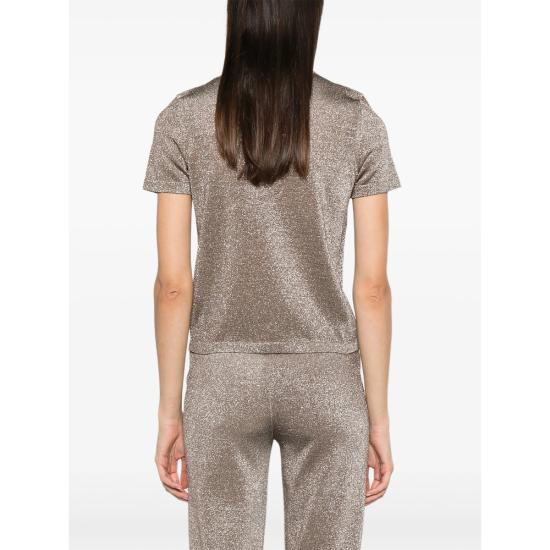 26FW 미소니 반팔 티셔츠 DC26SN02 BK01H3 S01MQ NEUTRALS - MISSONI