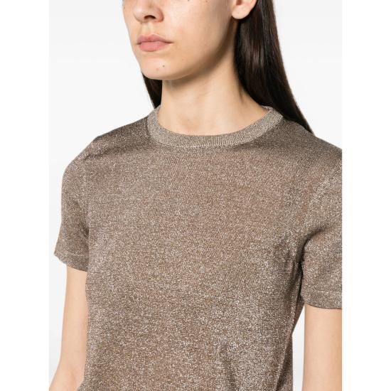 26FW 미소니 반팔 티셔츠 DC26SN02 BK01H3 S01MQ NEUTRALS - MISSONI