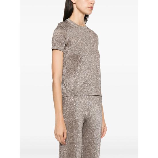 26FW 미소니 반팔 티셔츠 DC26SN02 BK01H3 S01MQ NEUTRALS - MISSONI