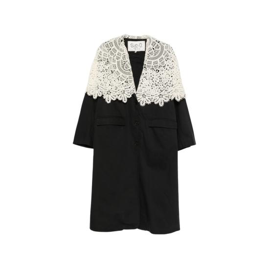26FW 세아 코트 PF26 089 BLACK BLACK NEUTRALS