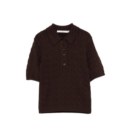 26FW 게스투즈 폴로 티셔츠 10911086 THILLA MOLE BROWN
