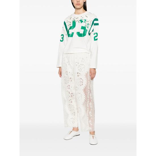 26FW 세아 긴팔 티셔츠 PF26 115 CREAM WHITE GREEN - SEA