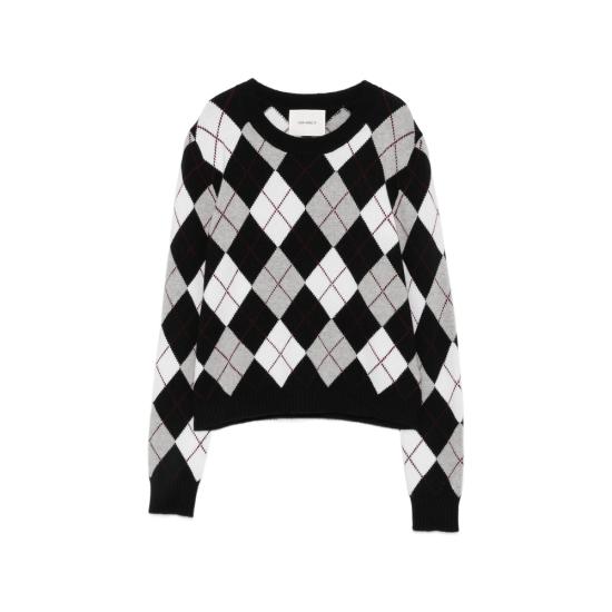 26FW 리사 양 스웨터 2026479 BDD BLACK WHITE