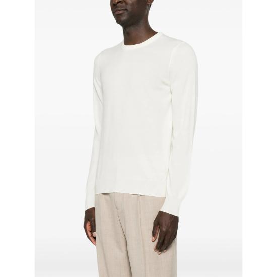 26FW 라 필러리아 스웨터 55167 14290 005 WHITE - LA FILERIA