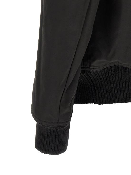 26FW 릭 오웬스 봄버 자켓 RU02F4779MU09 Black - RICK OWENS