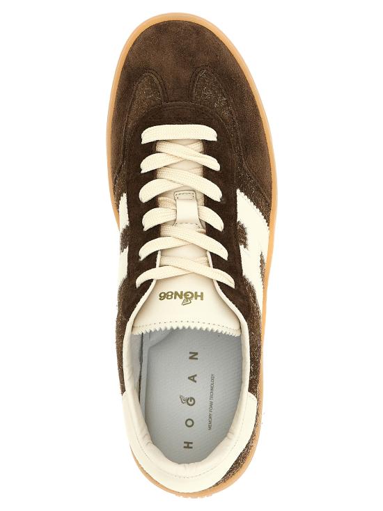 26FW 호간 쿨 스니커즈 HXM6470FB60VGZ690J Brown - HOGAN