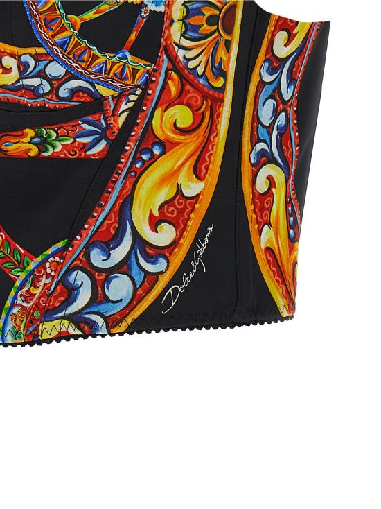 26FW 돌체앤가바나 이브닝 티셔츠 F7BT4TGDDTAHH6CL Multicolor - DOLCE & GABBANA