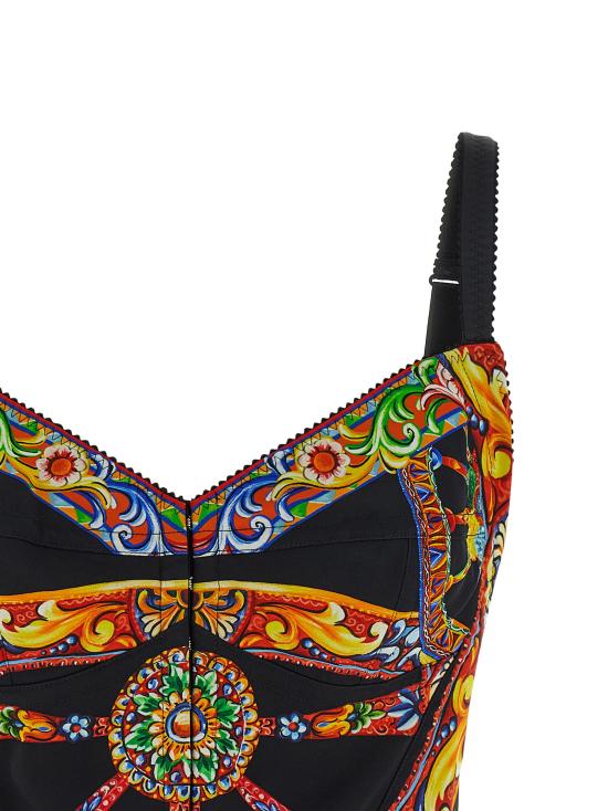26FW 돌체앤가바나 이브닝 티셔츠 F7BT4TGDDTAHH6CL Multicolor - DOLCE & GABBANA