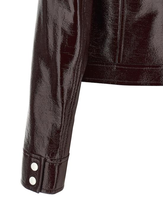 26FW 쿠레쥬 가죽 자켓 223CBL005VY00144090 Bordeaux - COURREGES