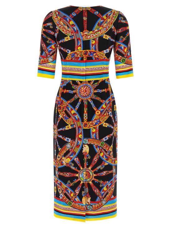 26FW 돌체앤가바나 미디 원피스 F6EAJTGDDTAS9000 Multicolor - DOLCE & GABBANA